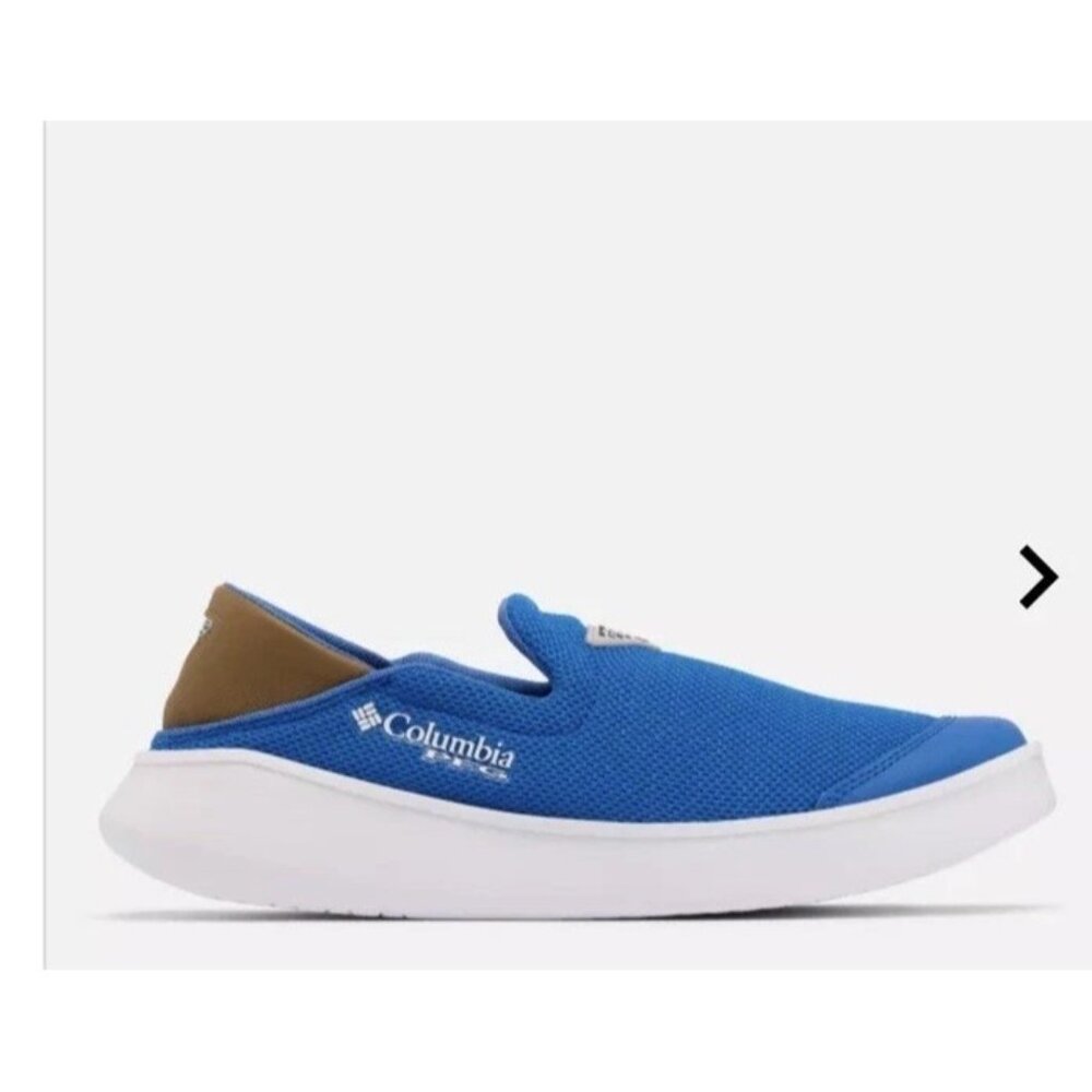 Columbia Boatside Vent PFG BLUE BM5138 487 Men’s Fishing Boating Slip On Size 12